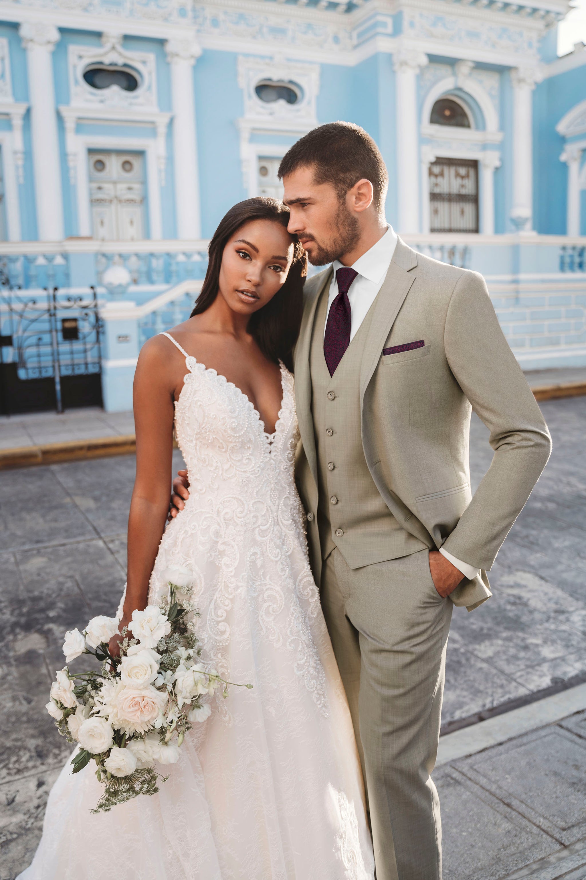ULTRA SLIM SAND BRUNSWICK SUIT - Top Tier Tux ULTRA SLIM SAND BRUNSWICK SUIT - Top Tier Tux