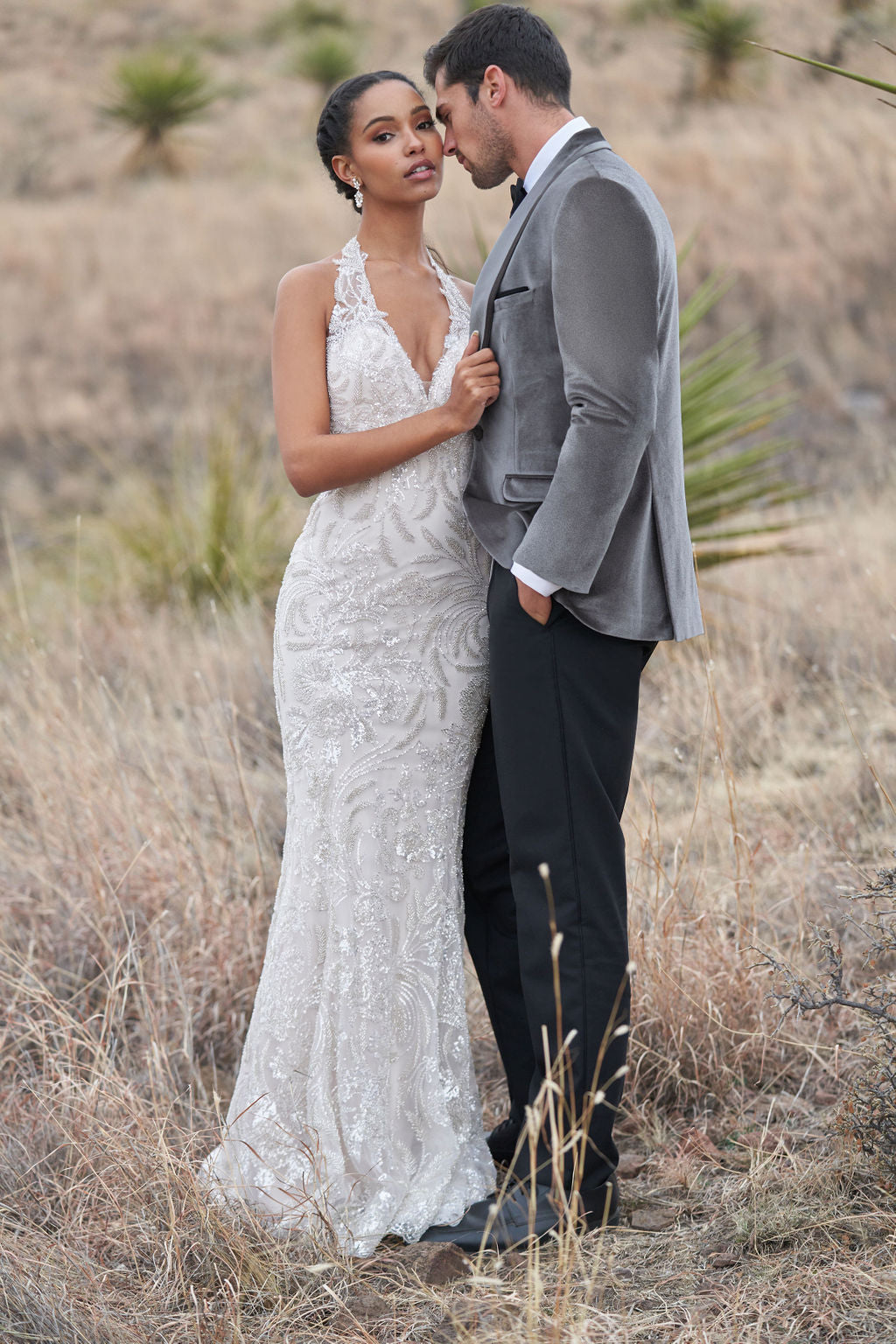 Silver Gray Velvet - Top Tier Tux Silver Gray Velvet - Top Tier Tux