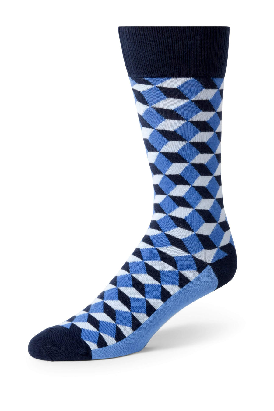 Blue Beeline Optical Men's Dress Socks